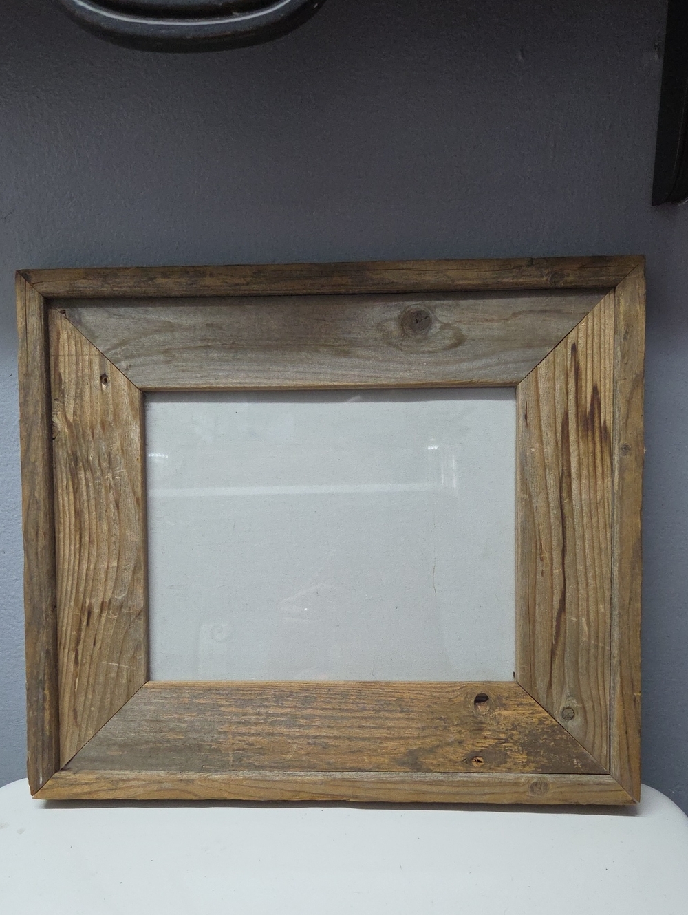 Rustic Barn Wood Picture Frame - Natural Brown
